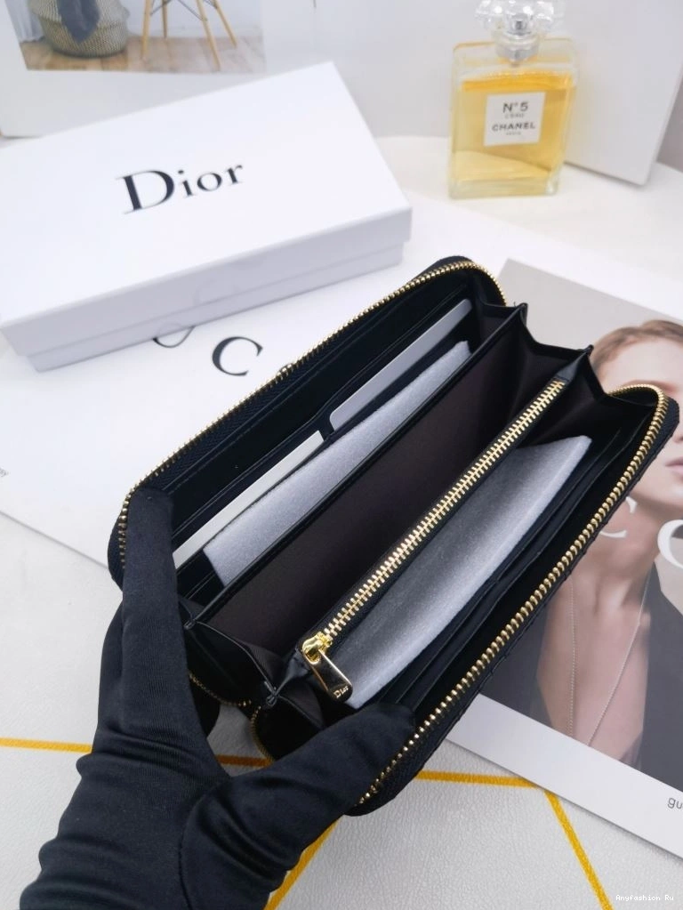 Dior Elegant Wallets Purse 86136 Christian 0629